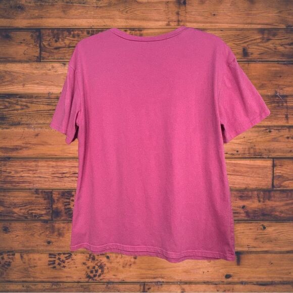 5 for $25🔥"Mama" Pocket Short Sleeve Pink T-Shirt Large - Picture 2 of 5